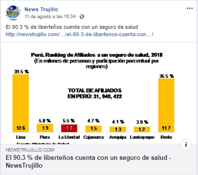 15.08.19.02 News Trujillo Facebook Seguros de Salud Cámara de Comercio de a Libertad
