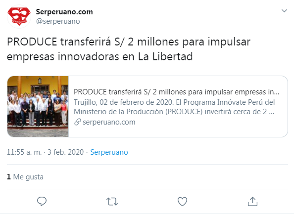 03.02.2020SER PERUANOS TWITTER produce