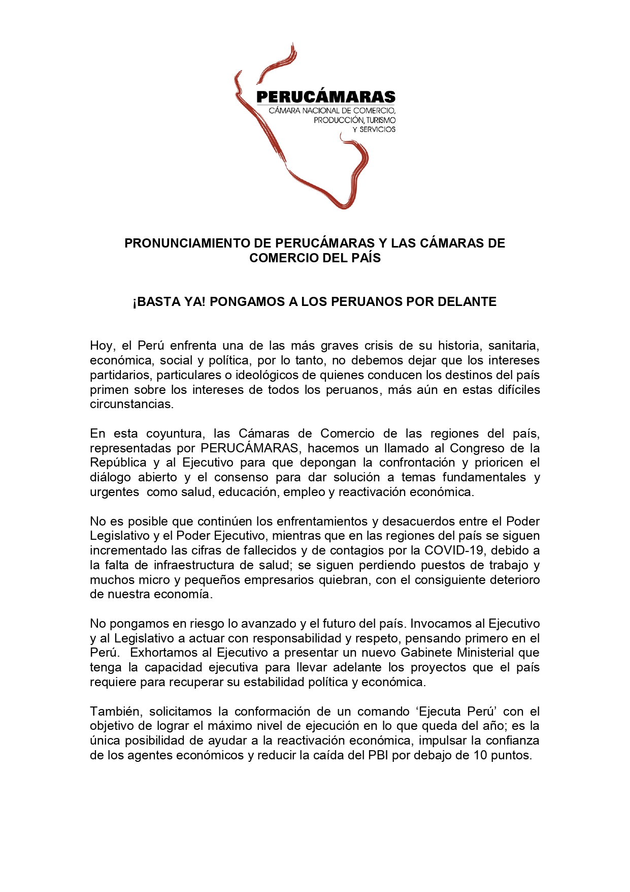 04.08.20 Pronunciamiento sobre enfrentamiento entre Ejecutivo y Legislativo page 0001