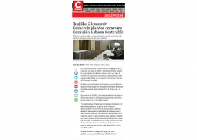 Trujillo: Cámara de Comercio plantea crear una Comisión Urbana Sostenible (Fuente: Correo)