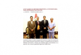 Luis Valdez: El MEF hizo propuesta a concesionaria para destrabar Chavimochic (Fuente: Trujillo Prensa)