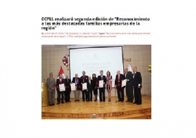 CCPLL realizará segunda edición de “Reconocimiento a las más destacadas familias empresarias de la región” (Fuente Trujillo Informa.pe)