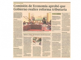 Comisión de Economía aprobó que Gobierno realice reforma tributaria (Fuente: Gestión)