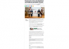 Empresarios a favor de referéndum anunciado por presidente Vizcarra (Fuente: La República Web)