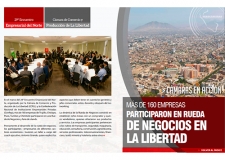 Más de 160 empresa participaron en Rueda de Negocios en La Libertad (Fuente: Cámaras en Acción)