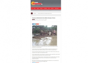 Huaicos y desbordes de ríos afectan Ascope y Otuzco (Fuente: Trujillo Informa)