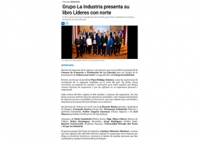 Grupo La Industria presenta su libro Líderes con norte (Fuente: La Industria Web)