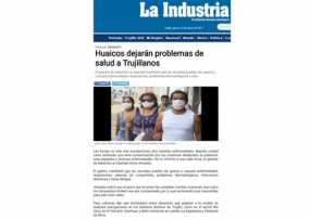 Huaicos dejarán problemas de salud a Trujillanos (Fuente: La Industria)