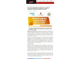 CCPPL, SNI y Arzobispado de Trujillo lanzan campaña de solidaridad &quot;Empresarios Liberteños en Acción&quot; (Fuente: Posteando en Trujillo)