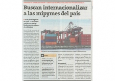 Buscan internacionalizar a las mipymes del país (Fuente: Perú 21)