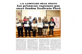 La Libertad está entre las primeras regiones que usan fondos Innóvate Perú (Fuente: Panorama Trujillano)