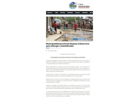 Municipalidad provincial dispone Coliseo Inca para albergar a damnificados (Fuente: News Trujillo)