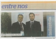 Presidente de la Cámara de Comercio junto a gerente del Instituto Peruano de Economía (Fuente: La Industria)