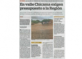 En valle Chicama exigen presupuesto a la Región (Fuente: La Industria)