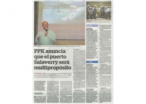 PPK anuncia que el puerto Salaverry será multipropósito (Fuente: La Industria)
