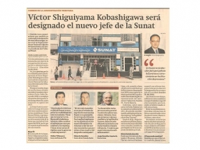 Víctor Shiguiyama Kobashigawa será designado nuevo jefe de la Sunat (Fuente: Gestión)