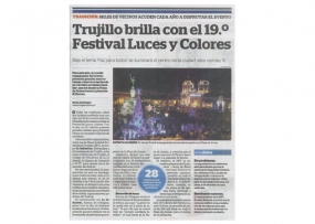 Trujillo brilla con el 19° Festival Luces y Colores (Fuente: La Industria)