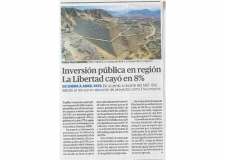 Inversión pública en región La Libertad cayó 8 % (Fuente: La República)
