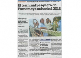 El terminal pesquero de Pacasmayo se hará el 2018 (Fuente: La Industria)