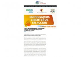 CCPPL, SNI y Arzobispado de Trujillo lanzan campaña de solidaridad &quot;Empresarios Liberteños en Acción&quot; (Fuente: News Trujillo)