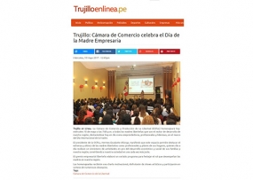 Trujillo: Cámara de Comercio celebra el Día de la Madre Empresaria (Fuente: Trujillo en Línea)
