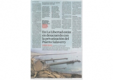 En La Libertad están en desacuerdo con la privatización del Puerto Salaverry (Fuente: La República)