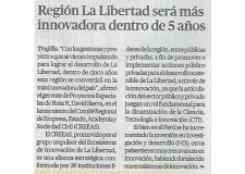 La Libertad será la región más innovadora dentro de cinco años (Fuente: La República)