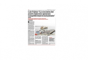 Luis Valdez: “La concesión del puerto Salaverry generará competitividad en industrias (Fuente: Correo)