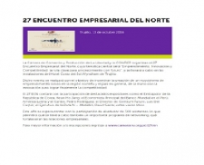 27 Encuentro Empresarial del Norte (Fuente: Confiep)