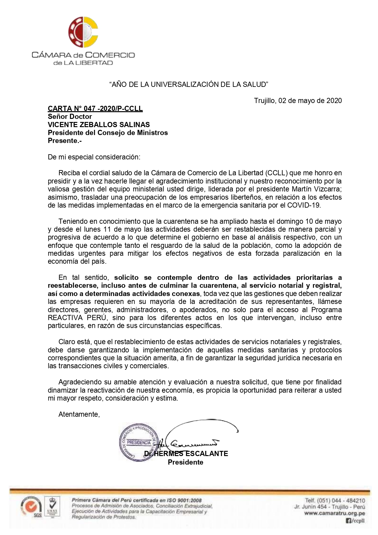 02.05.20 Carta de incorpación de notarías PCM page 0001