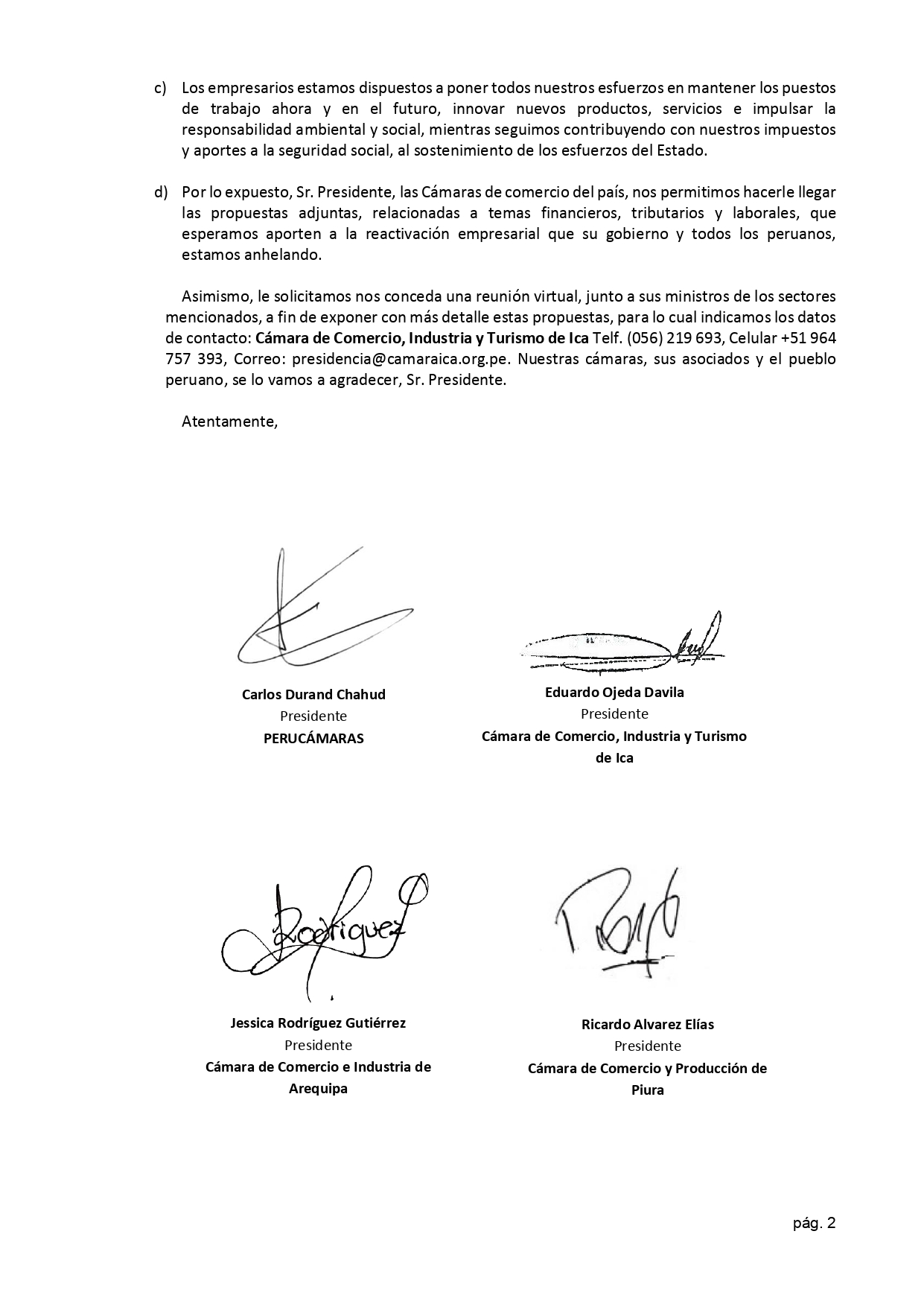 27.04.20 Carta propuestas de cámaras Presidencia page 0002