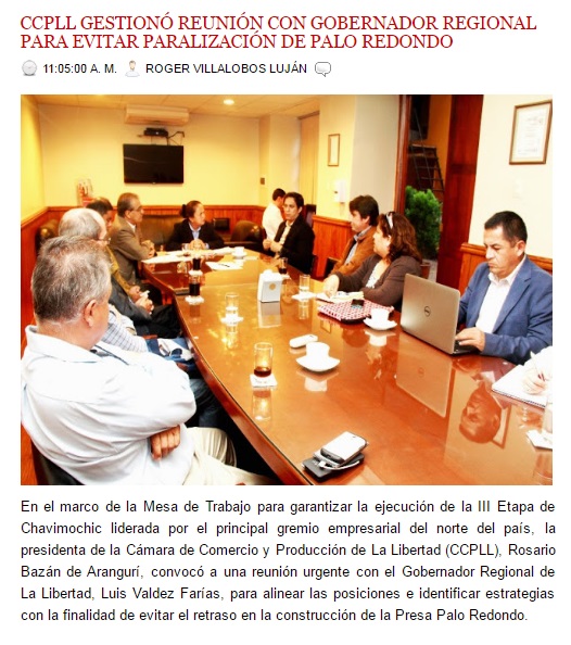 10.07.16- Trujillo Prensa- Nota 1
