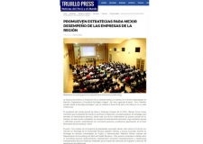 Promueven estrategias para mejor desempeño de las empresas de la región (Fuente: Trujillo Press)
