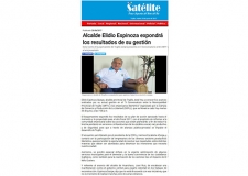 Alcalde Elidio Espinoza expondrá los resultados de su gestión (Fuente: Satélite)