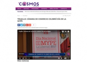 Trujillo: Cámara de Comercio celebró Día de la Mype (Fuente: Tv Cosmos)