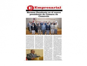 Hermes Escalante es el nuevo presidente de Cámara de Comercio (Fuente: Panorama Trujillano)