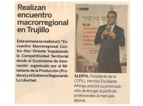 Realizan encuentro macrorregional en Trujillo (Fuente: Suplemento Cash)