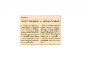 Centro empresarial en La Libertad (Fuente: Gestión)